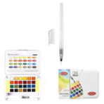 Tinta aquarela à base de água 24 cores | KA-7993 - Imagem 2