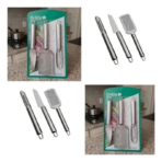 Kit cozinha 3 peças em inox | DL-936