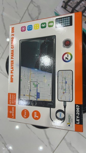 MP5 RADIO BT DE CARRO 2DIN
