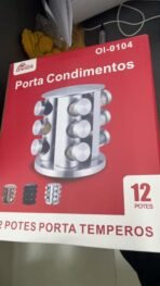 Porta tempero giratório - 12 Frascos - Imagem 2