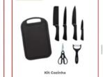 Jogo de Facas Premium de Cozinha Cozinha Inox Antiaderente 7 peças faca utensílio de cozinha - Imagem 3