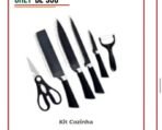 Kit faca 6 pçs