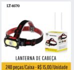 Lanterna de cabeça recarregável - Imagem 2
