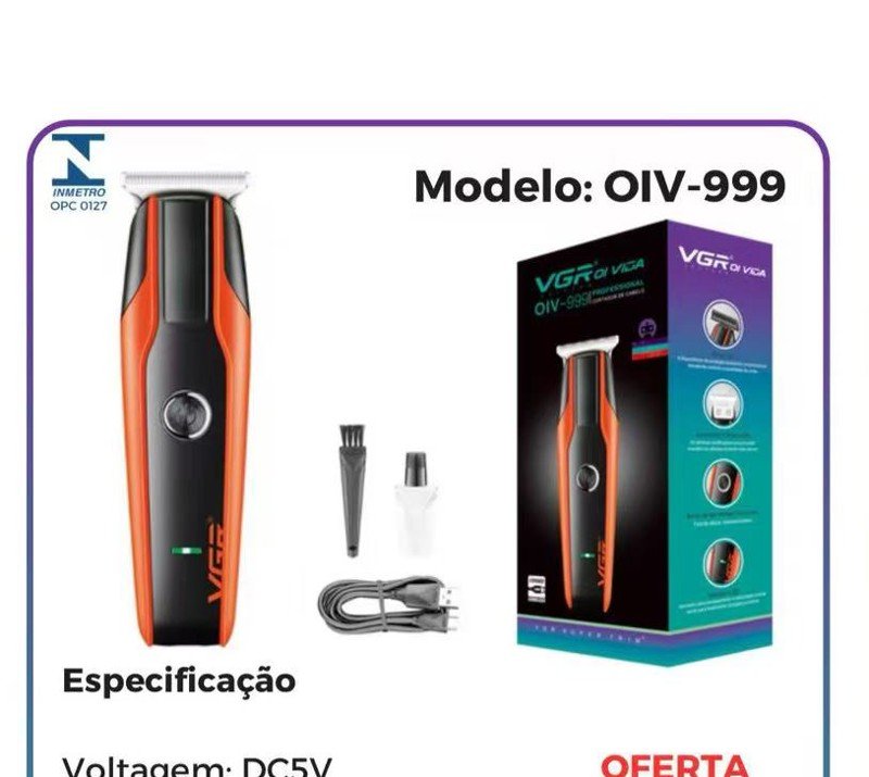máquina de cabelo