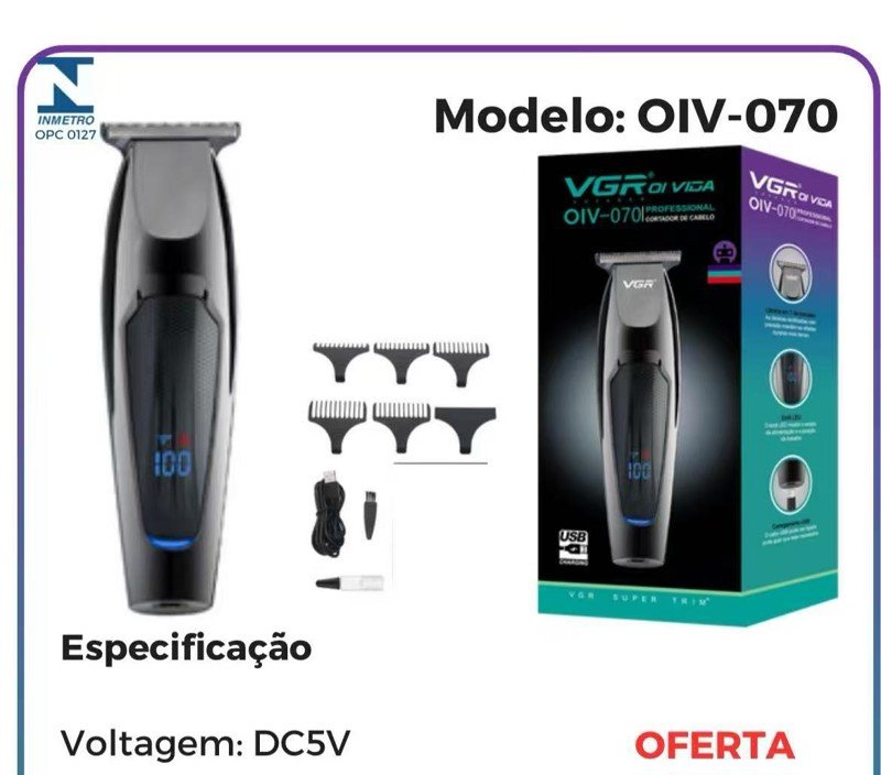 máquina de cabelo