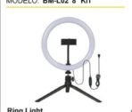 Iluminador Led Ring Light 8" 20cm 3200/5800k c/ Mini Tripe - Imagem 2