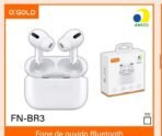 Fone De Ouvido Sem Fio Bluetooth V5.3 A'Gold FN-BR3 - Imagem 3