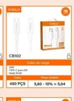 Cabo Type C Para IOS - Imagem 3
