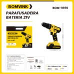 Parafusadeira bateria 21v - Imagem 3