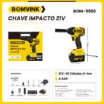 Chave de impacto 21v - Imagem 3