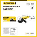 Esmilhadeira angular