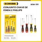 conjunto chave de fenda e philips - Imagem 2