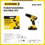 Parafusadeira bateria 21v - Imagem 2