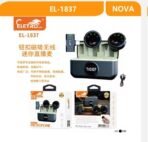 Microfone Lapela Case Recarregavel Imã Duplo Profissional TIPO C