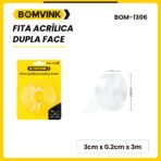 Fita acrílica dupla face - Imagem 5