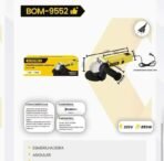 Esmerilhadeira Angular Profissional com 1 Acessório 850W BOM-9552 - Imagem 2