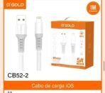 CABO USB/LIGHTNING, 1metro, A'GOLD - Imagem 3