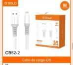 CABO USB/LIGHTNING, 1metro, A'GOLD - Imagem 2