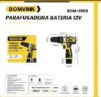 Parafusadeira Bateria 12V BOMVINK BOM-9960