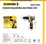 Parafusadeira Bateria 12V BOMVINK BOM-9960 - Imagem 2