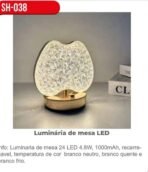 Luminária de mesa LED