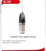 Irrigador Oral Limpador Dental E Bucal Recarregável - Imagem 3