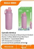 Garrafa Térmica 600ml