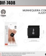 Munhequeira com ajuste e velcro