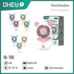 Mini ventilador | dl-700 - Imagem 3