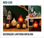 Lanterna natalina para decoração - Imagem 2