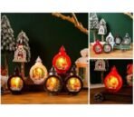 Lanterna natalina para decoração