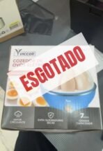 Cozedor De Ovos E Fritadeira Elétrico 2 Em 1