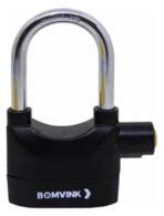 Cadeado com Alarme Antifurto - 3 chaves - BOM-2606