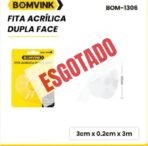 Fita acrílica dupla face