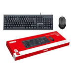 Kit teclado e mouse com fio - Tomate | MKT-01713 - Imagem 2