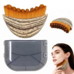 Escova facial de contorno e drenagem linfática | JS-04003
