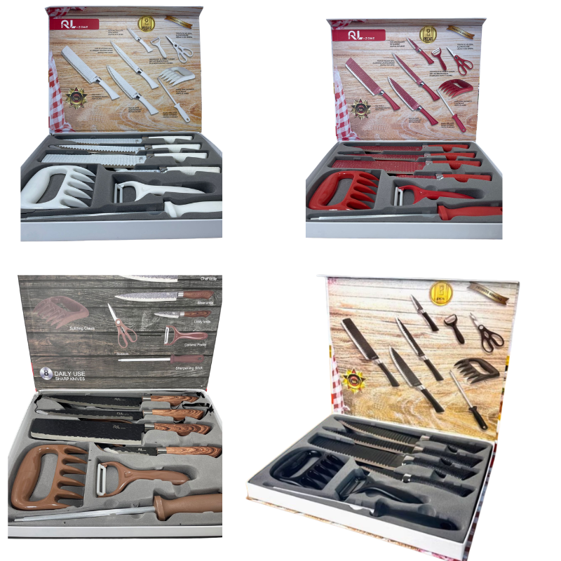 Kit churrasco 8 peças | ZX-19004